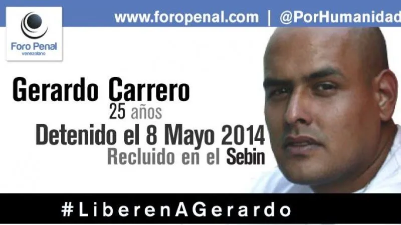 Solicitan atención médica urgente para el estudiante Gerardo Carrero