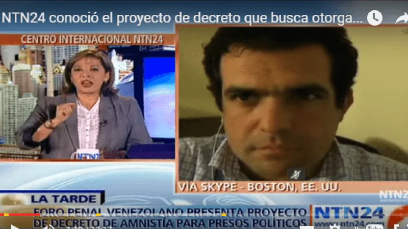 NTN24 conoció el proyecto de decreto que busca otorgar la libertad de los presos políticos y que será debatido en la nueva Asamblea venezolana