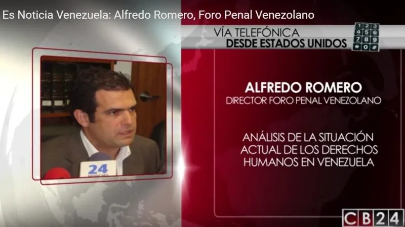 Es Noticia Venezuela: Alfredo Romero, Foro Penal Venezolano