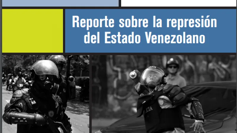 Foro Penal refleja alarmantes cifras en informe sobre represión del Estado