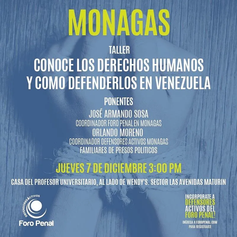 Conoce los derechos humanos y como defenderlos en Venezuela