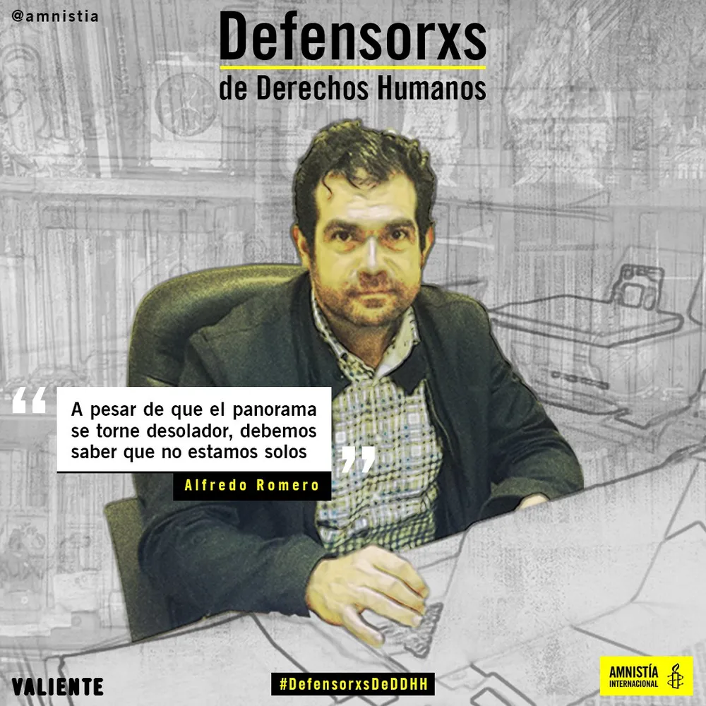 Notables defensores venezolanos: Alfredo Romero