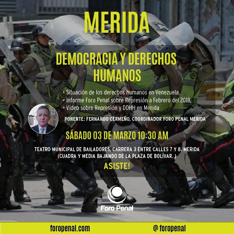 Democracia y Derechos Humanos. Mérida