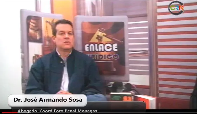 Enlace Jurídico Dr. Jose Armando Sosa. Coordinador Foro Penal Monagas