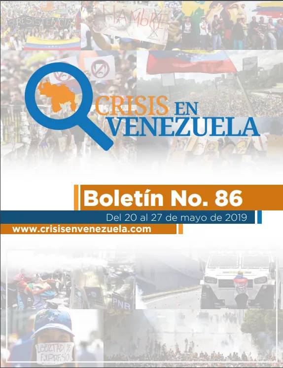 Crisis en Venezuela. Boletín No.86. Del 20 al 27 de Mayo
