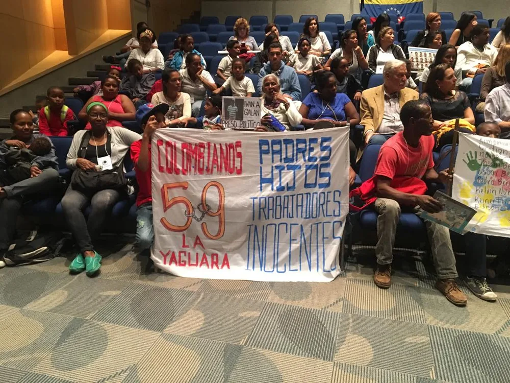 Reunión Familiares-Foro Penal con Alta Comisionada de Derechos Humanos en Caracas