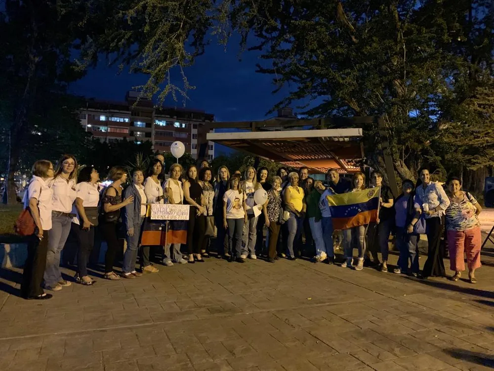 Rosario " Por los Presos Políticos y la Libertad"- Maracay