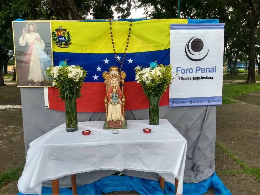 Rosario» Por los Presos Políticos y la Libertad» en las Principales Ciudades de Venezuela