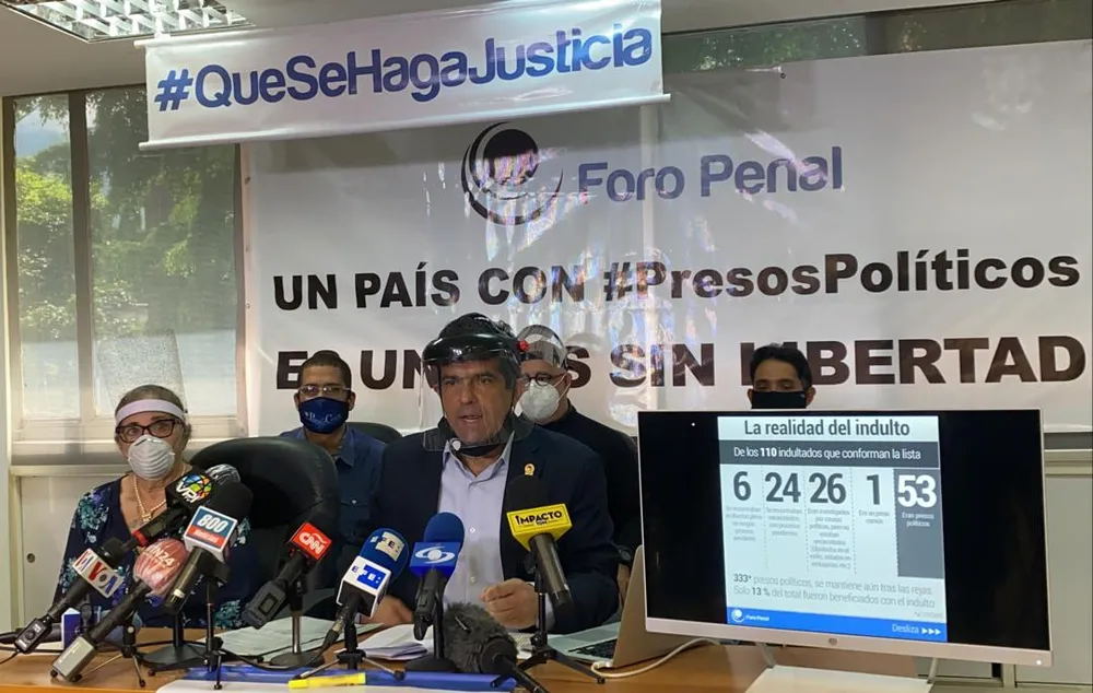 Foro Penal: La realidad del “indulto”, 333 presos políticos siguen tras las rejas