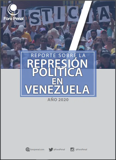 REPORTE SOBRE LA REPRESIÓN EN VENEZUELA. AÑO 2020