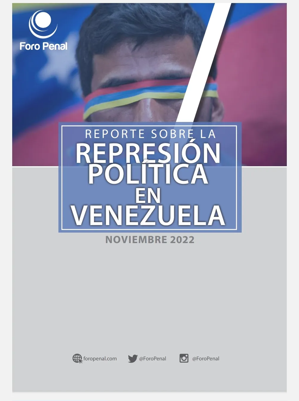 REPORTE SOBRE LA REPRESIÓN EN VENEZUELA. NOVIEMBRE 2022
