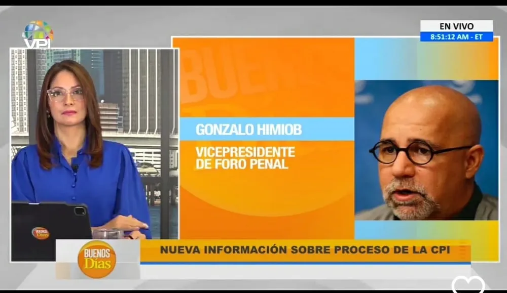 VPITV: Gonzalo Himiob, vicepresidente Foro Penal/ Informaciòn Corte Penal Internacional