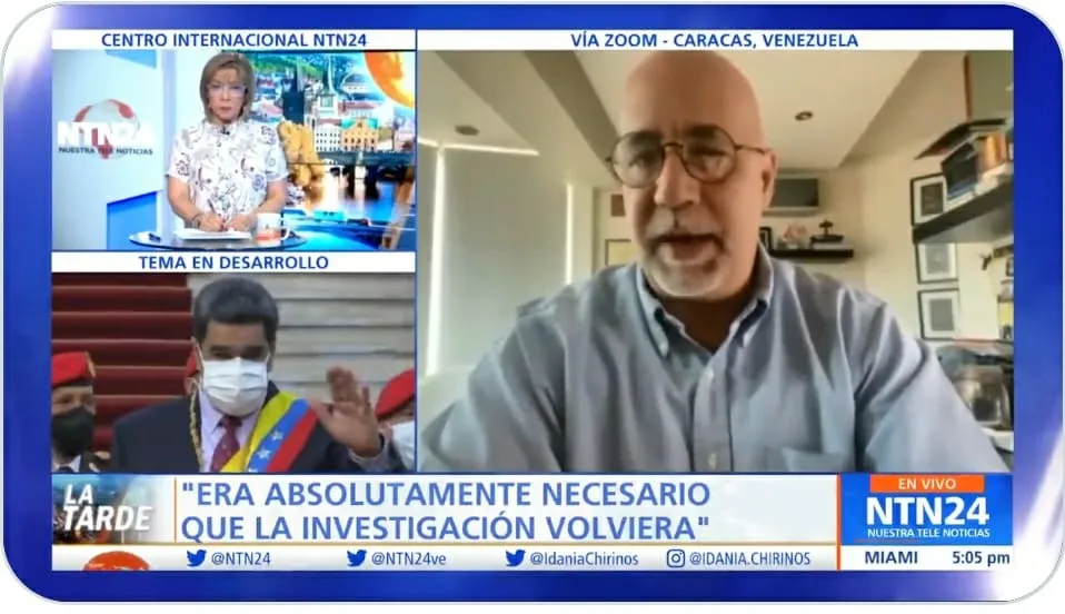 Gonzalo Himiob, vicepresidente Foro Penal en NTN24 La Tarde