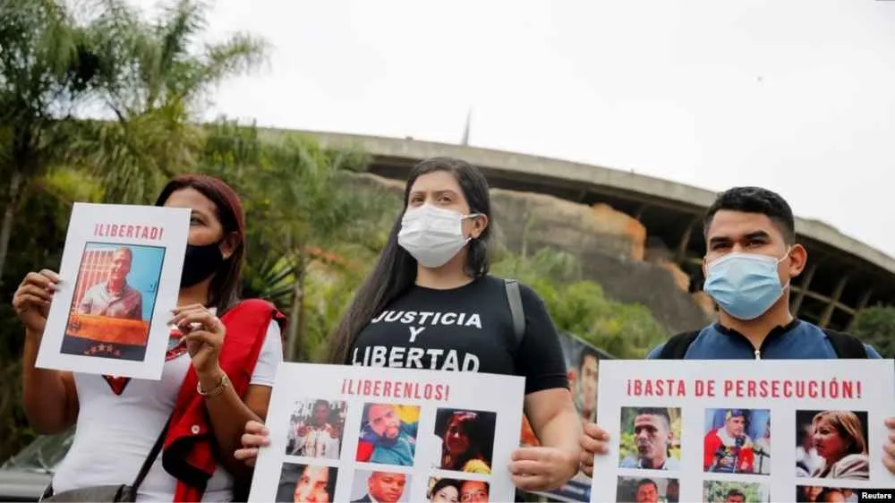 15 mil 800 presos políticos durante el gobierno de Maduro en Venezuela