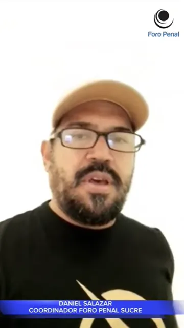 Daniel Salazar, coordinador del Foro Penal Sucre, sobre Primarias 2023.