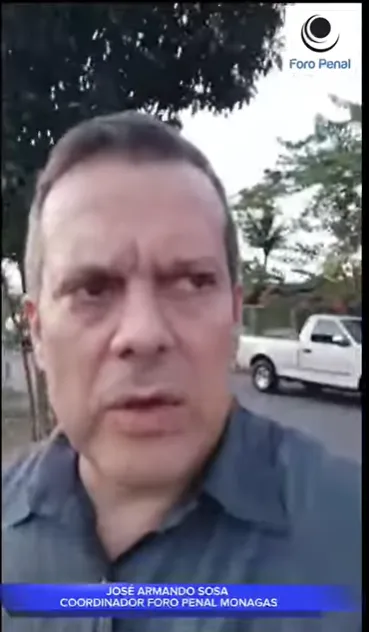 José Armando Sosa, coordinador del Foro Penal Monagas, sobre Primarias 2023.