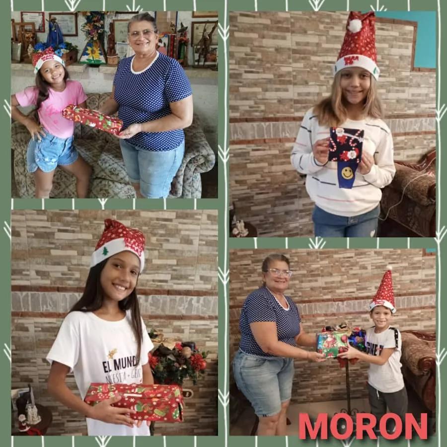 Entrega de regalos a los hijos de Presos Políticos.  Foro Penal Carabobo