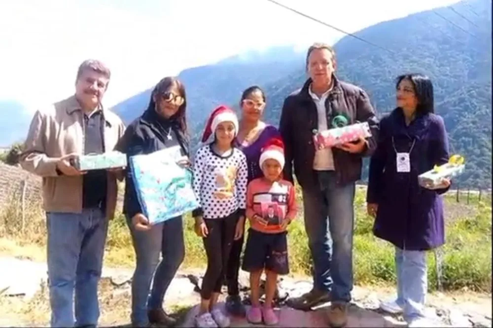 Entrega de regalos a los hijos de Presos Políticos.  Foro Penal Mérida.
