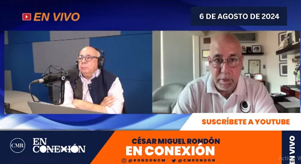 Gonzalo Himiob, sobre la situación postelectoral en Venezuela. En Conexión con Cesar Miguel Rondón