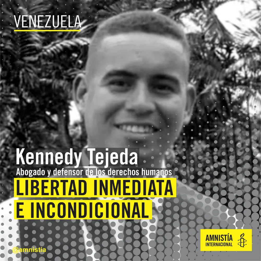 Amnistía Internacional sobre la detención de Kennedy Tejeda