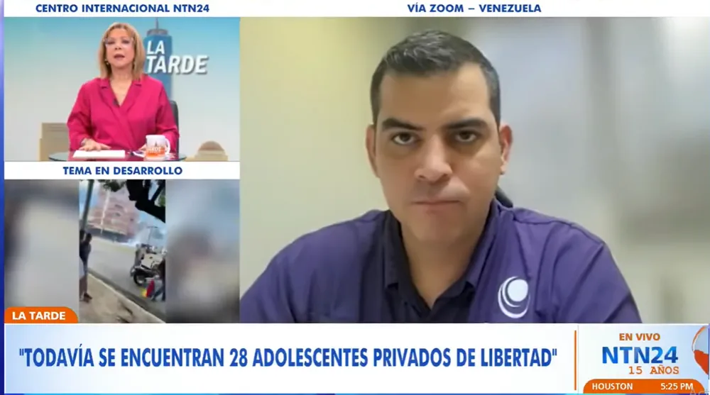 Todavía se encuentran 28 adolescentes privados de libertad en Venezuela: director adjunto del Foro Penal