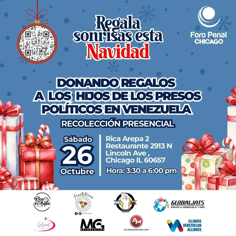 Foro Penal Chicago sobre la campaña Regala sonrisas esta Navidad