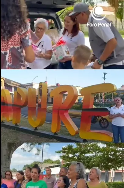 Jornada nacional de  @ForoPenal  de entrega de regalos a hijos de presos políticos en #Venezuela