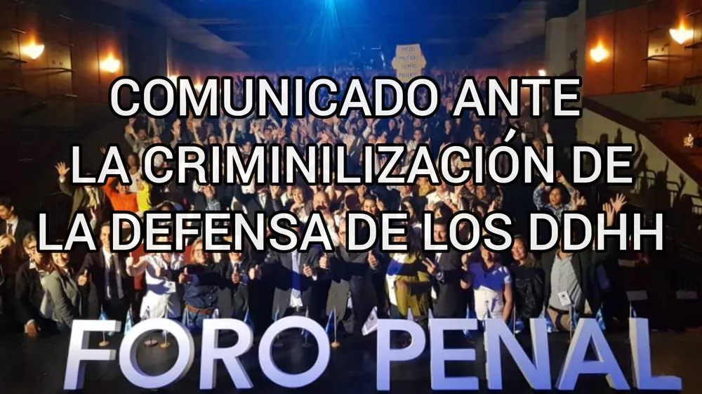 COMUNICADO A LA OPINIÓN PÚBLICA