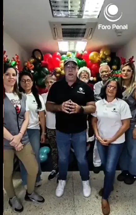 ¡La Solidaridad no se encarcela !:  FORO PENAL Celebra Navidad con hijos de presos políticos