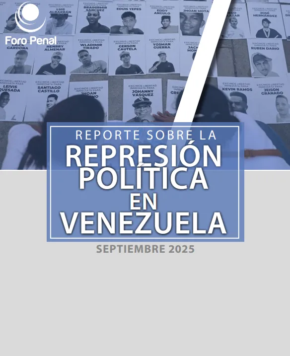 REPORTE SOBRE LA REPRESIÓN POLÍTICA EN VENEZUELA SEPTIEMBRE 2025