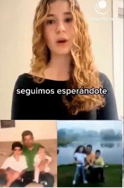 Julieta Peña Ortega, hija del Preso Político Juan Carlos Peña Palmentieri