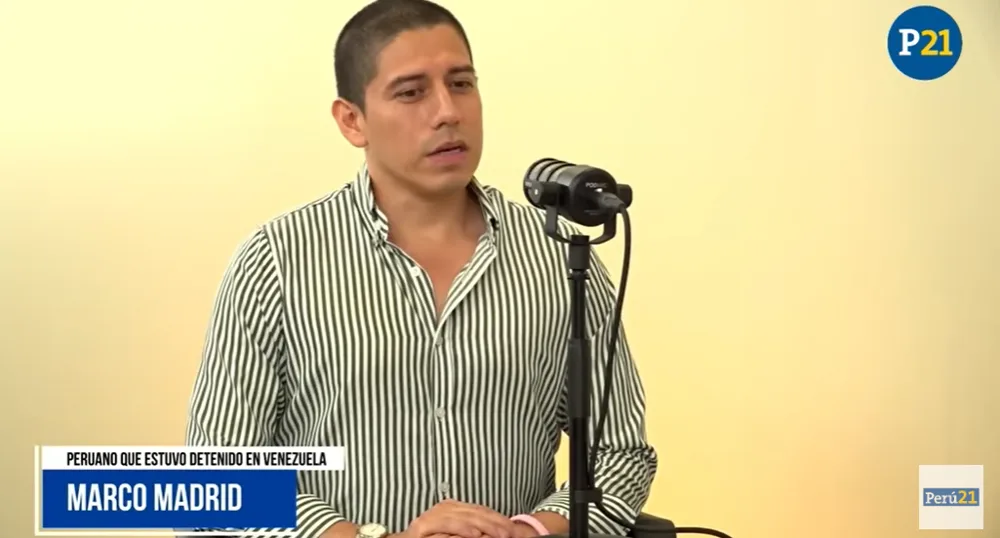 Peruano SECUESTRADO POR EL RÉGIMEN DE NICOLÁS MADURO cuenta su verdad, el testimonio de Marco Madrid