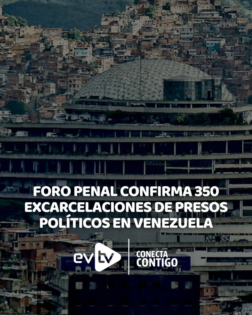 Foro Penal confirma 350 excarcelaciones de presos políticos en Venezuela 