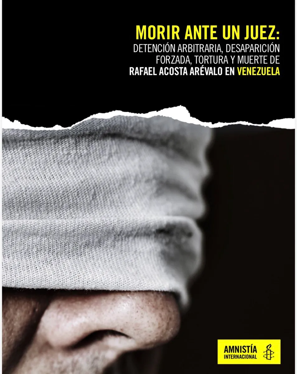 Amnistía sobre el caso de desaparición, tortura y muerte en custodia del capitán (r) Rafael Acosta Arévalo