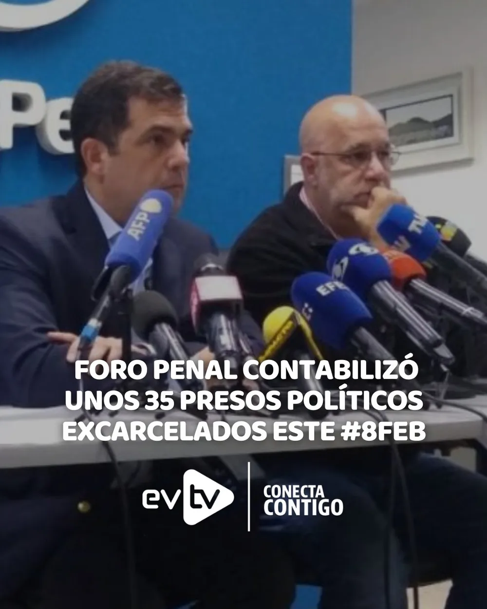 Foro Penal contabilizó 35 presos políticos excarcelados en Venezuela este 8Feb