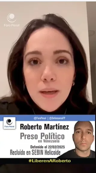 Hermana de Roberto Martínez Peñaloza pide por su libertad