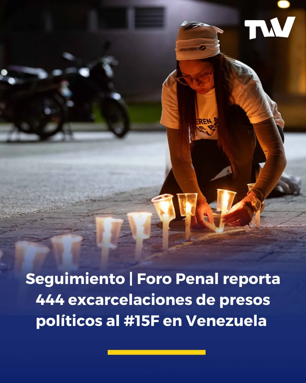 Seguimiento. Foro Penal reporta 444 excarcelaciones de presos políticos al 15FEB en Venezuela