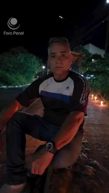Luis Manuel Vieira es padre de uno de los 11 cadetes detenidos en Rodeo I