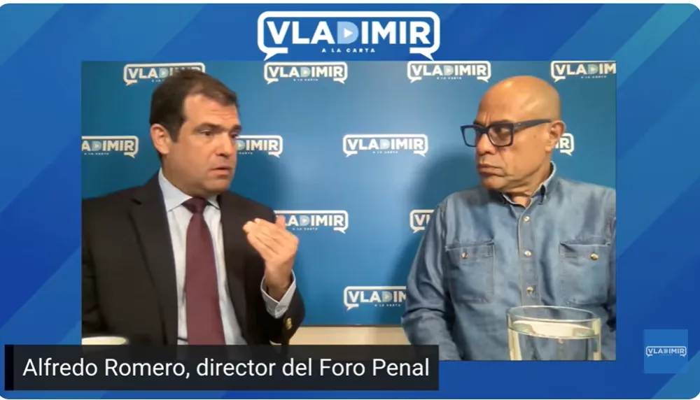Vladimir a la Carta con Alfredo Romero, director del Foro Penal.