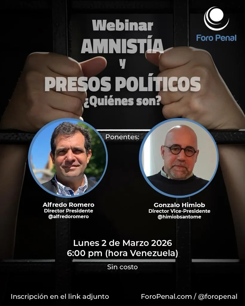 WEBINAR EN VIVO | FORO PENAL
