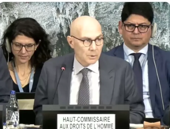 El Alto Comisionado Türk informa al Consejo sobre Venezuela: El futuro del país debe ser decidido por su pueblo.