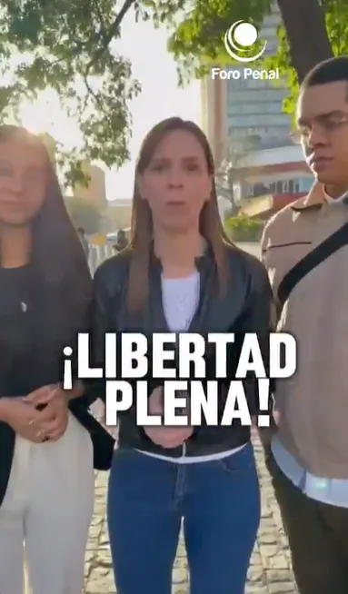 Foro Penal sobre absolutoria de la periodista Nakary Mena y su esposo