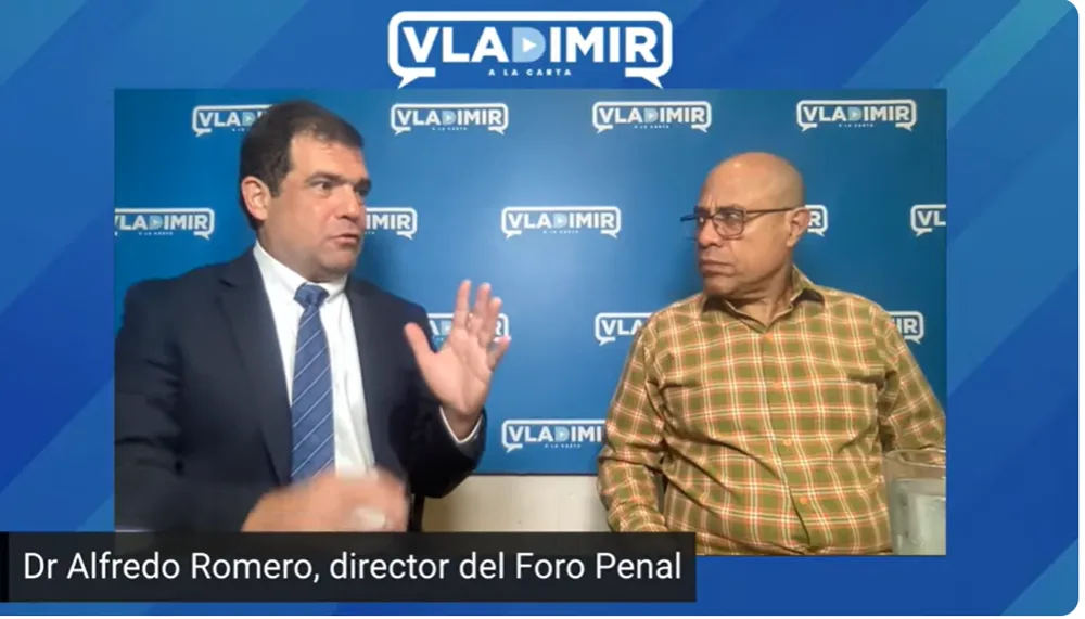 Vladimir a la carta con Alfredo Romero, director del Foro Penal Venezolano
