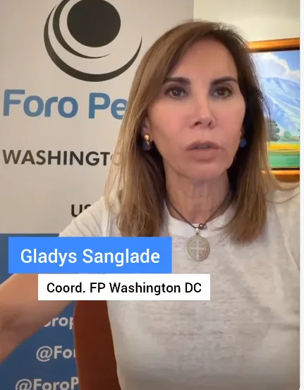Foro Penal capitulo Washington DC  sobre cifras de represión al 27 de abril 2026