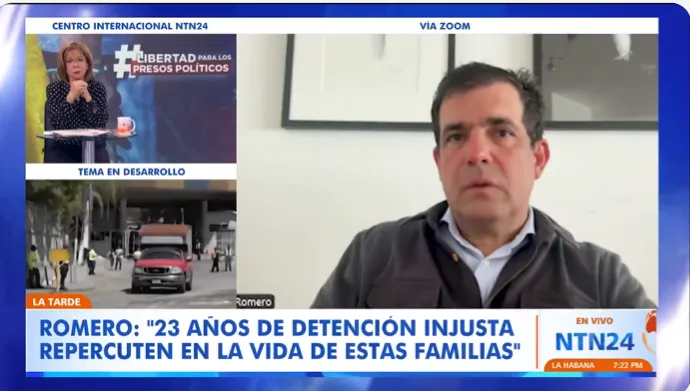 En el programa La Tarde de NTN24, Alfredo Romero señaló que la liberación de los policías podría abrir una nueva etapa judicial.