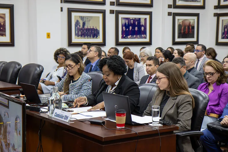 Durante el 191º Período Ordinario de Sesiones de la @CorteIDH , la #CIDH presentó sus observaciones en el caso Óscar Pérez y otros