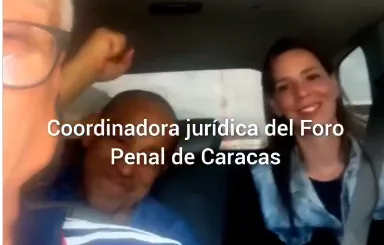 Equipo Foro Penal Caracas acompañan al expreso político José Sánchez "Mazuco"