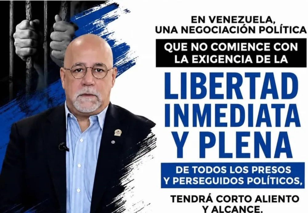 Libertad inmediata  y plena para todos los presos políticos en Venezuela