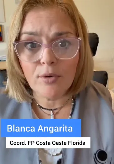 Coordinadora del Foro Penal capítulo Costa Oeste de Florida sobre cifras de represión al 3 de agosto 2026