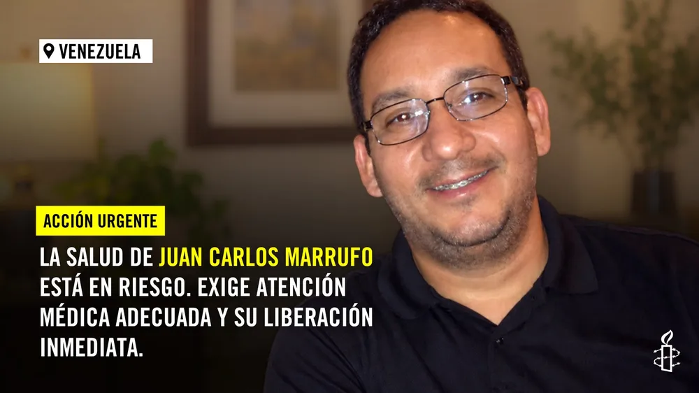 Amnistía: La salud de Juan Carlos Marrufo no puede esperar